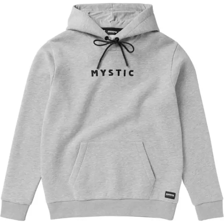 2025 Mystic Mens Brand Hood Sweat M25-CL-H-BRH-848 - Light Grey Melee